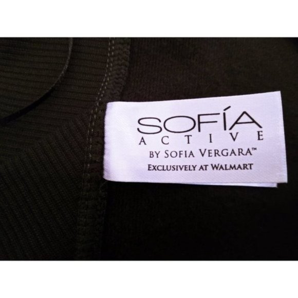 NWT‎ SIZE M Sofia Active Women's Fleece Pullover Top Double with Double V Neck - Picture 10 of 12
